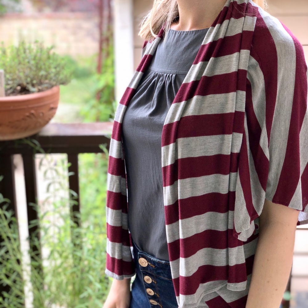 Open Front Cardigan - Picture 3 of 8